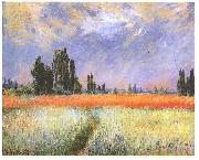 Wheatfield, Claude Monet